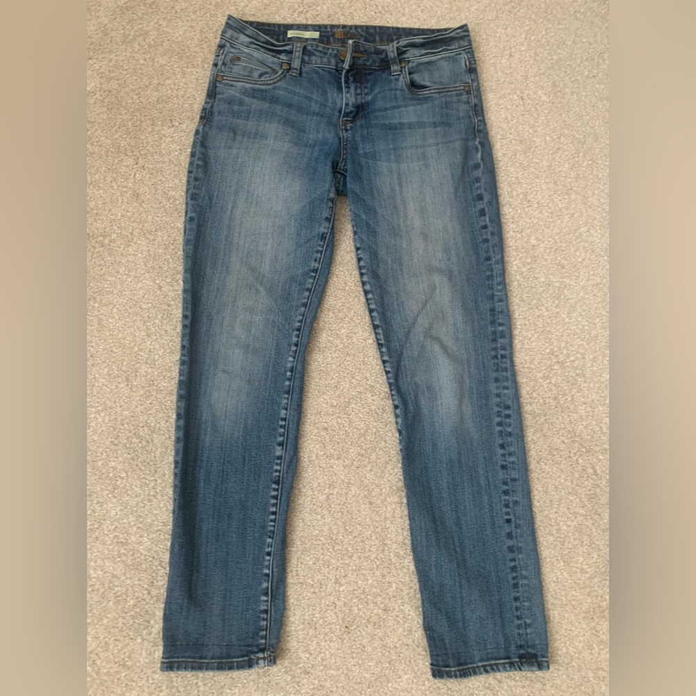 Kut from the Kloth Medium Wash Straight Leg Jeans